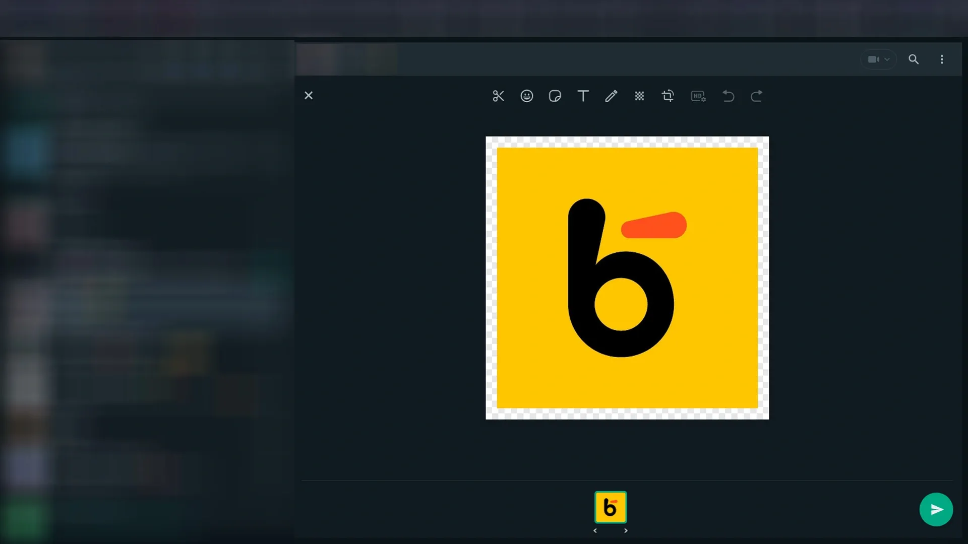 Prints de tela mostrando mais passos de como criar figurinhas no WhatsApp pelo PC