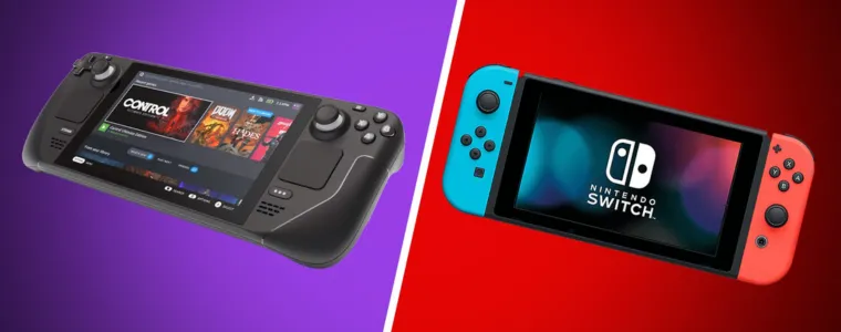 Capa do post: Nintendo Switch vs Steam Deck: descubra o melhor console portátil para você
