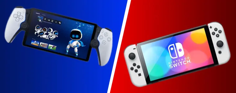 PlayStation Portal vs Nintendo Switch: Qual o melhor portátil?