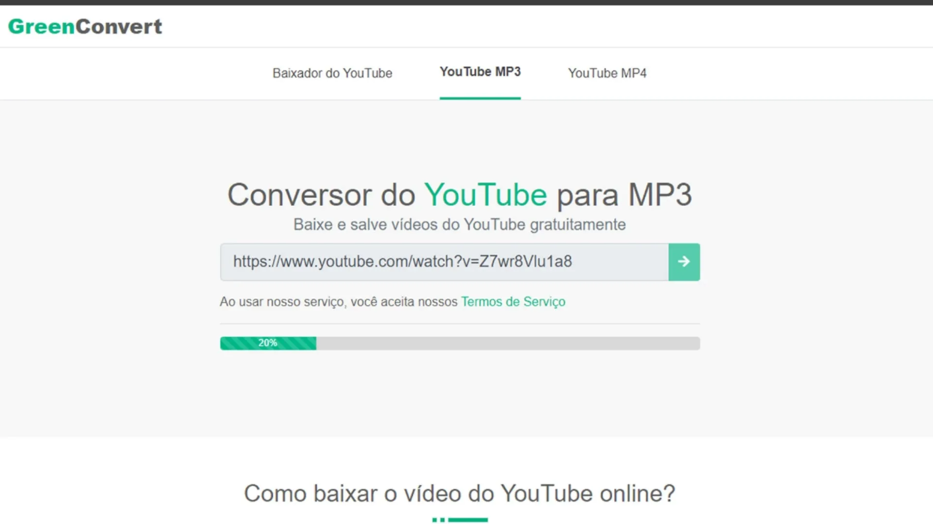 Imagem do tutorial de como baixar música do youtube pelo pc