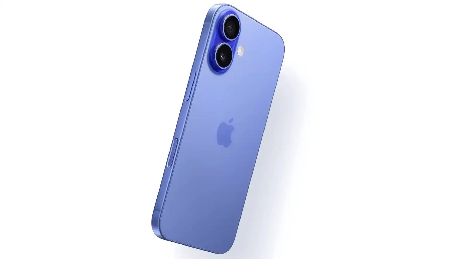 Traseira do iPhone 16 Plus mostrando o novo módulo de câmeras