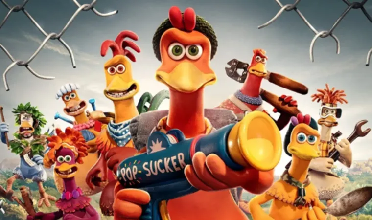 Imagem de divulgação de A Fuga das Galinhas: A Ameaça dos Nuggets
