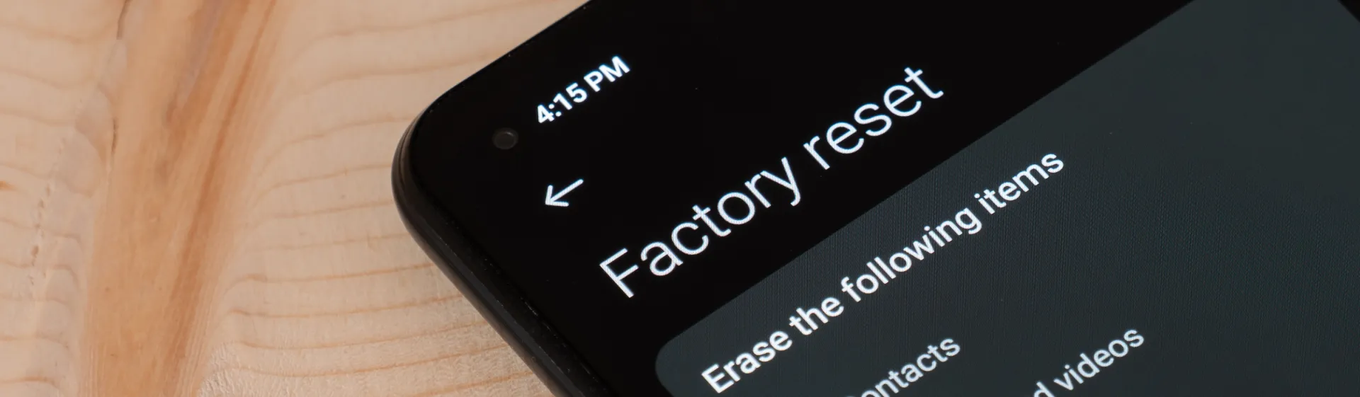 Como resetar o celular: passo a passo simples e rápido
