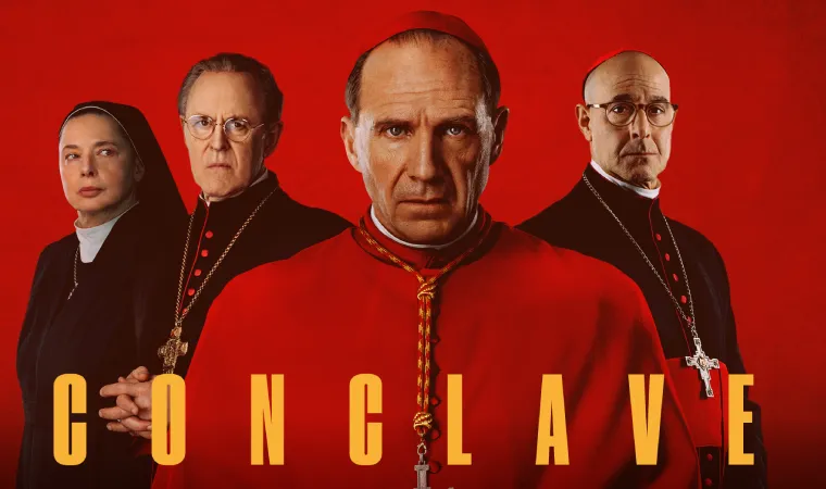 Arte promocional do filme Conclave