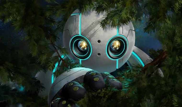 Imagem de divulgação de O Robô Selvagem