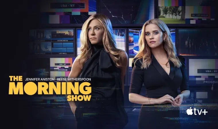Imagem de divulgação da série The Morning Show disponível na Apple TV+