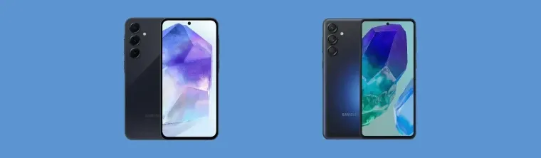 Galaxy A55 vs Galaxy M55: qual Samsung de 2024 é o melhor em 2025?