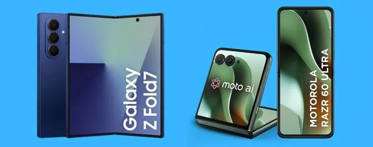 Galaxy Z Fold7 vs Motorola Moto Razr 60 Ultra: quem ganha?