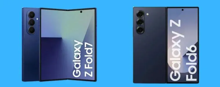 Galaxy Z Fold7 vs. Galaxy Z Fold6: qual geração é melhor?