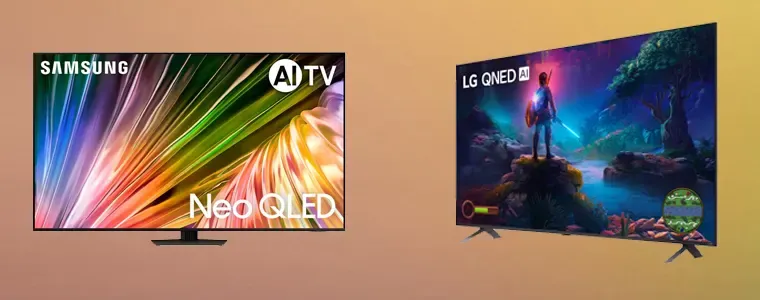 Samsung Quantum HDR QN85D e LG ThinQ AI 4K 55QNED85T: confira o comparativo