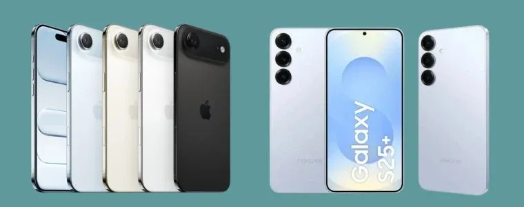 iPhone Air vs Galaxy S25 Plus: qual modelo é melhor?