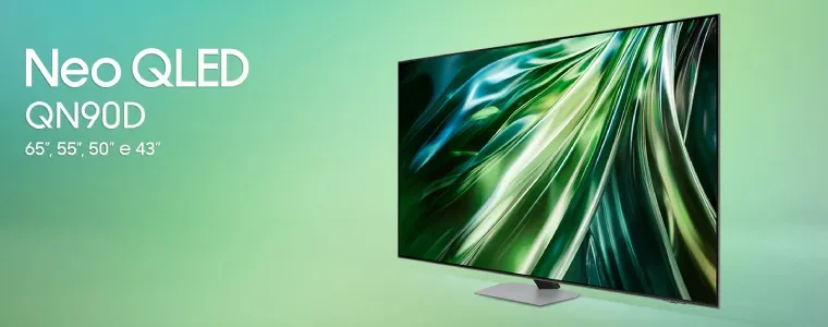 Capa do post: TV Samsung Neo QLED QN90D é boa? Confira o review completo!