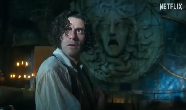 Imagem do filme Frankenstein de 2025 da Netflix