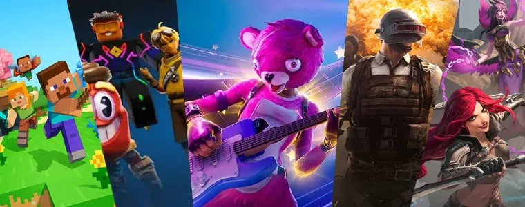 Os 10 jogos mais jogados do mundo: Fortnite, Roblox, Minecraft e mais
