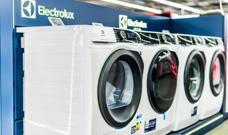 várias máquinas de lavar da Electrolux à venda