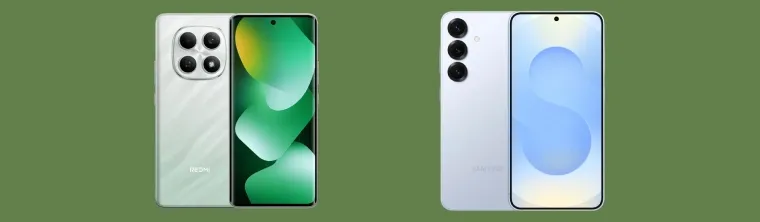 Redmi Note 15 vs Galaxy S25: qual vale mais a pena em 2026?