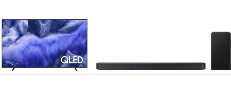Testamos a TV Samsung QEF1 + Soundbar Q600F: o combo vale a pena?