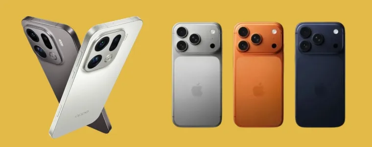 Oppo Find X9 Pro vs iPhone 17 Pro Max: quem leva a melhor?