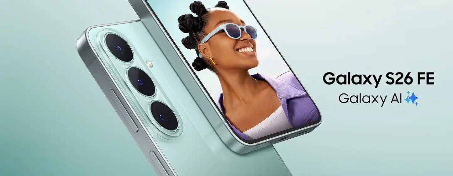 Samsung Galaxy S26 FE é lançado com Exynos 2500, Android 17 e câmera aprimorada