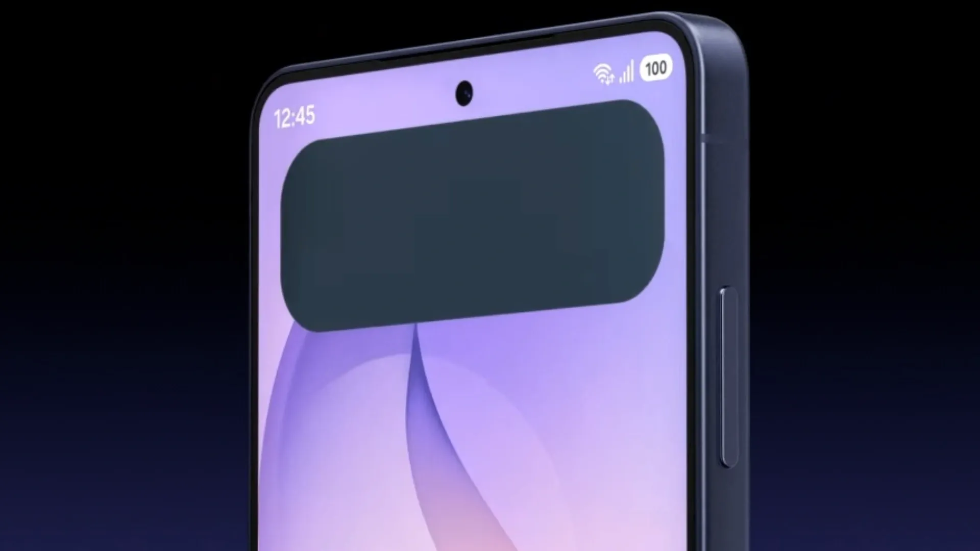Imagem ilustrativa de uma notificação ofuscada pela tela de privacidade do Galaxy S26 Ultra