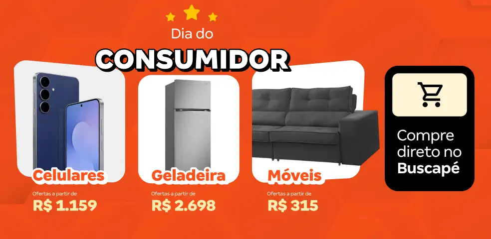 BUSCAPÉ MKP - DIA DO CONSUMIDOR COM OFERTAS ATÉ 25%OFF NO PIX!! - 15/03