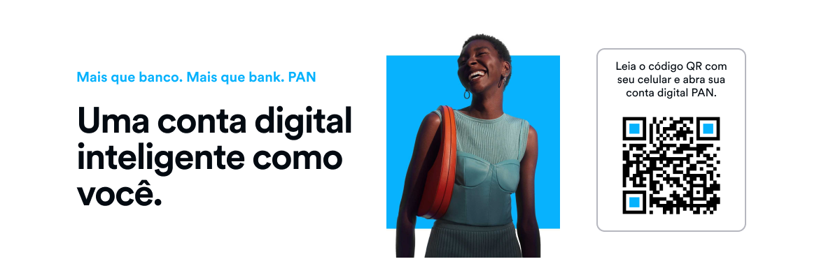 Abra sua conta digital PAN