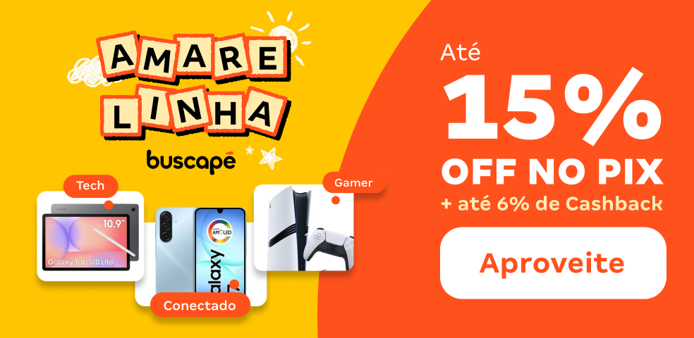 BUSCAPÉ - DIA DAS CRIANÇAS COM ATÉ 15% NO PIX + ATÉ 6% DE CASHBACK! - 01 a 12/10