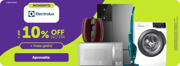 ELECTROLUX - ATÉ 10%OFF