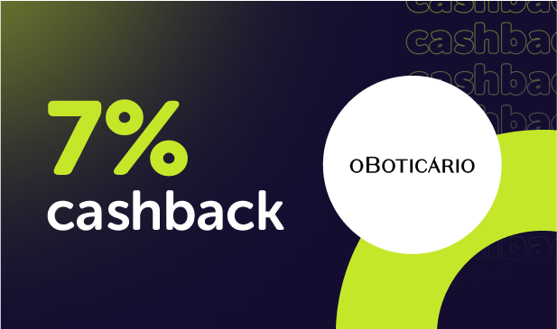 Boticário com cashback?