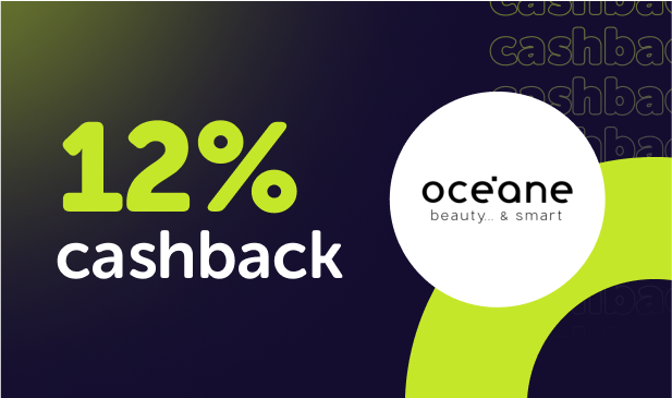 Océane com cashback?