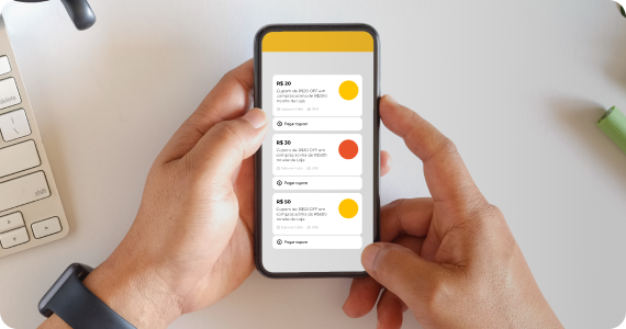 "Tem cupom?" Temos sim!