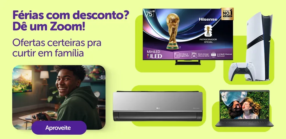 ZOOM - FÉRIAS EM CASA - 08 a 12/07