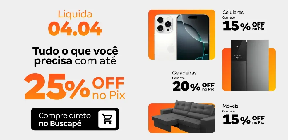 BUSCAPÉ MKP - 04.04 COM OFERTAS ATÉ 25%OFF NO PIX!! - 01 a 03/04