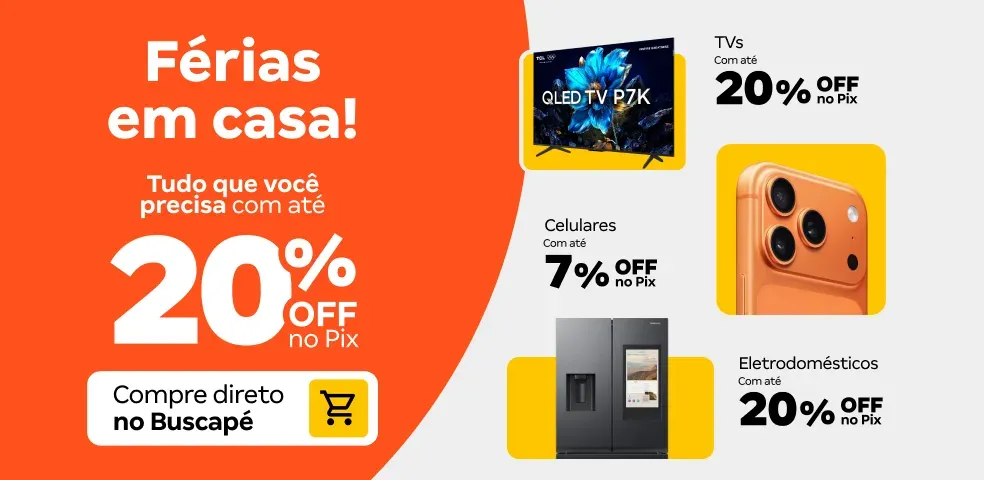 BUSCAPÉ MKP -  SELEÇÃO DE OFERTAS COM ATÉ 20%OFF NO PIX!! - 14 a 31/07