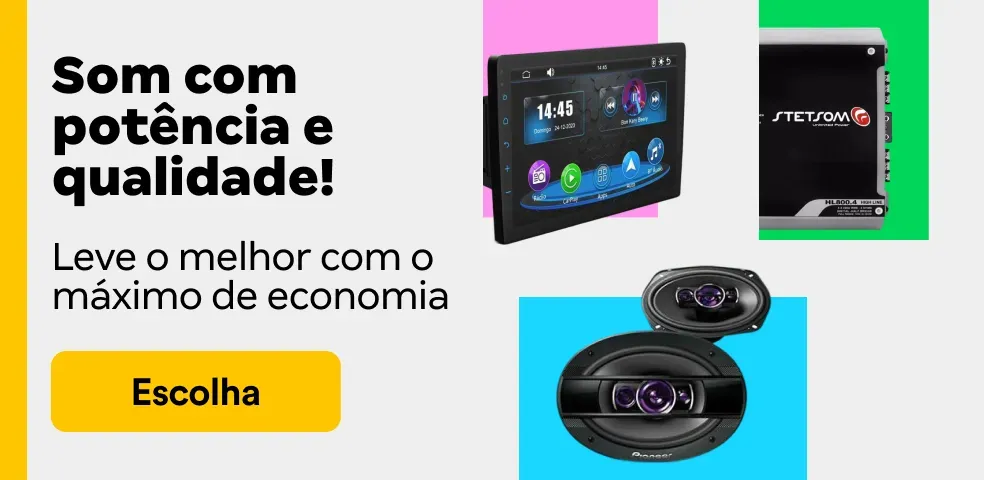 BUSCAPE - SOM COM POTÊNCIA E QUALIDADE NO MENOR PREÇO!