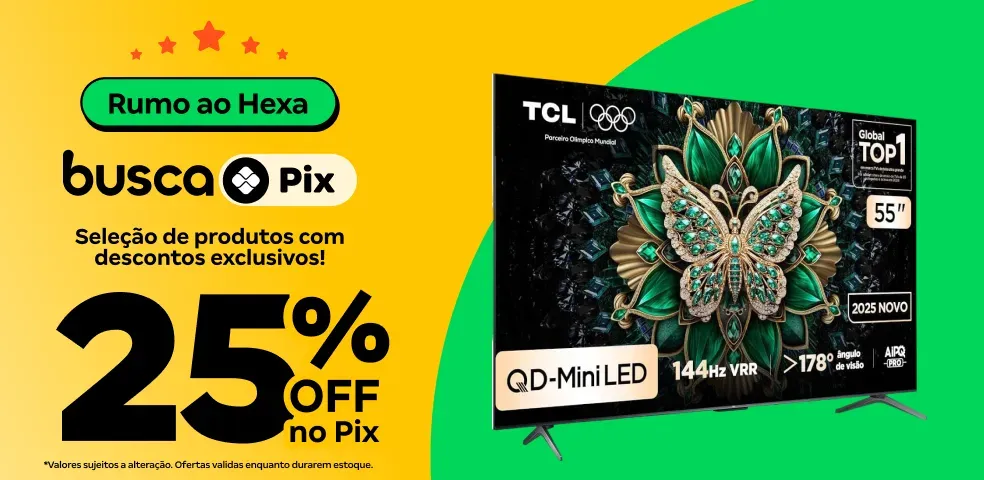 BUSCAPÉ MKP - SELEÇÃO DE OFERTAS COM ATÉ 25%OFF NO PIX!! - 18 a 24/05