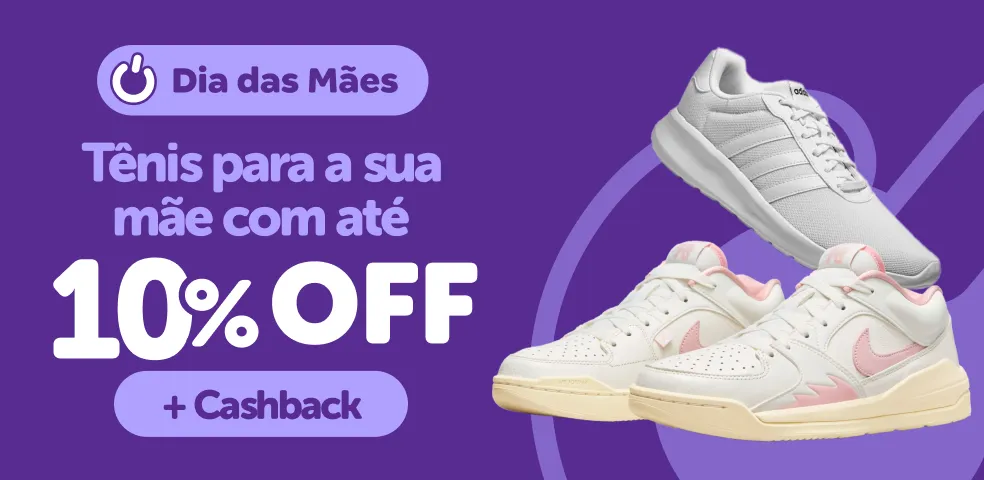 TÊNIS COM ATÉ 10%OFF!