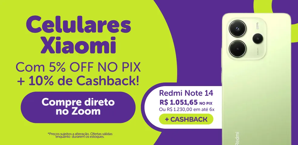 SUPERDIG MKP - XIAOMI COM 10% DE CASHBACK!