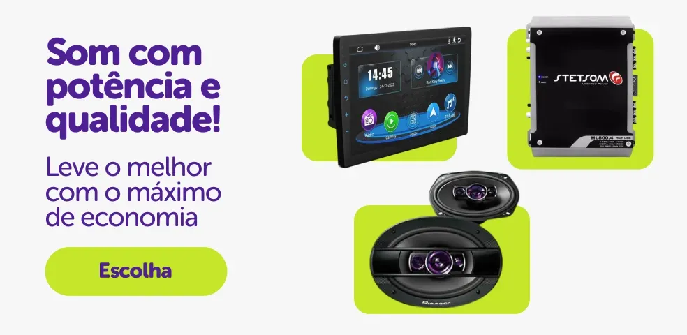 ZOOM - SOM COM POTÊNCIA E QUALIDADE NO MENOR PREÇO!