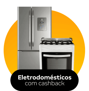 Eletrodomésticos com cashback