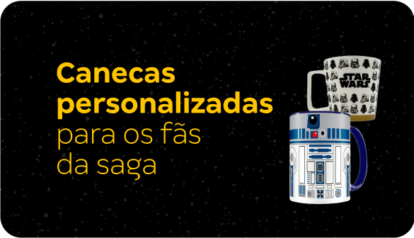 Canecas personalizadas para os fãs da saga