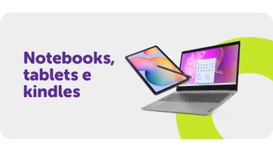 Notebooks, tablets e kindles