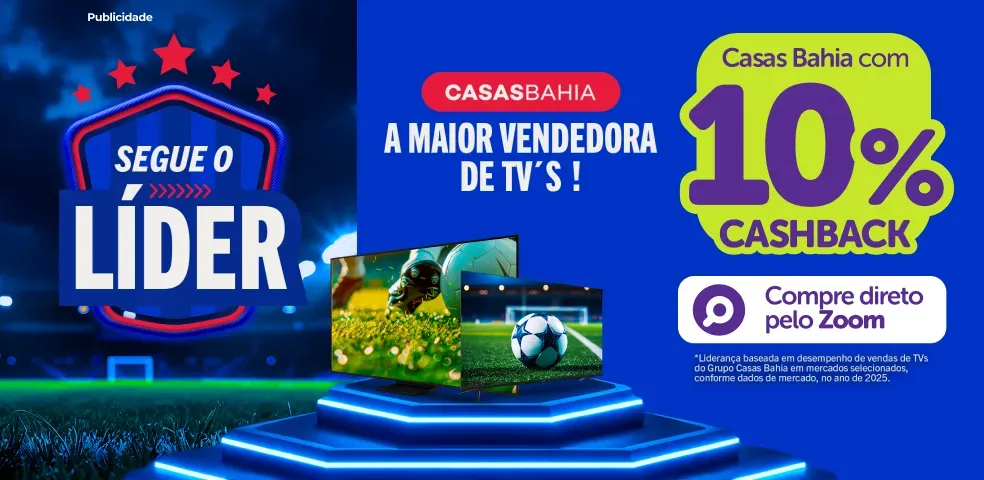 CASAS BAHIA MKP - É HORA DE ECONOMIZAR COM 10% DE CASHBACK! - 15/04