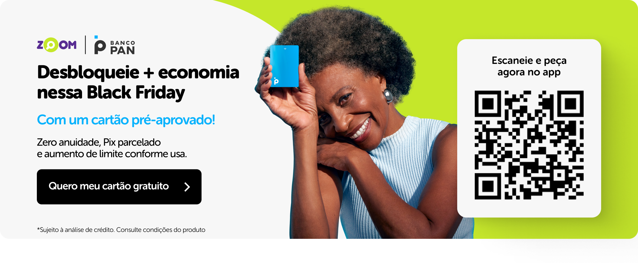 Conta digital gratuita com limite especial no cartão