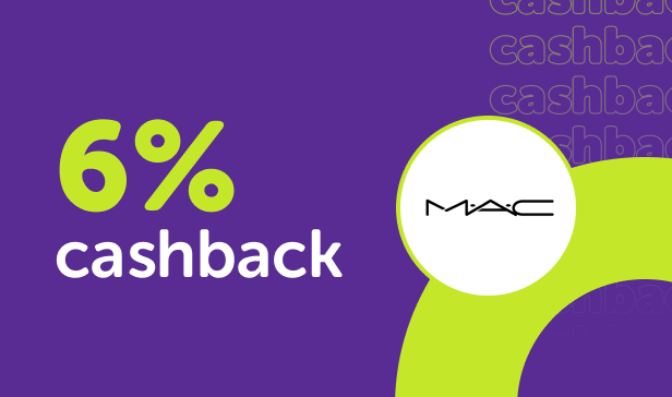 MAC com cashback