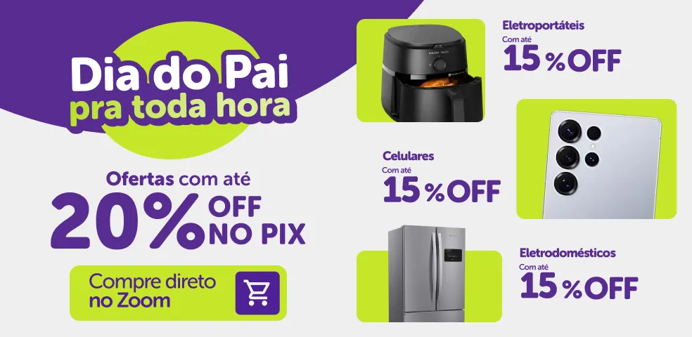 ZOOM MKP -  SELEÇÃO DE OFERTAS COM ATÉ 25%OFF NO PIX!!  - 09/08