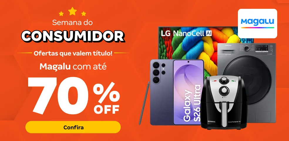 MAGALU - OFERTAS COM ATÉ 70%OFF!
