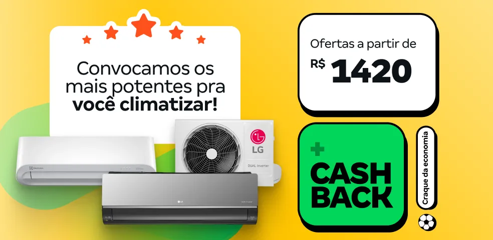 BUSCAPE - SELEÇÃO DE CLIMATIZAÇÃO + CASHBACK! 