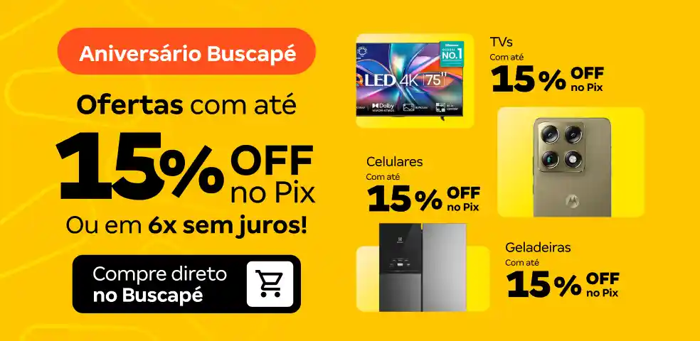 BUSCAPÉ MKP -  SELEÇÃO DE OFERTAS COM ATÉ 15%OFF NO PIX!! - 10 a 13/09