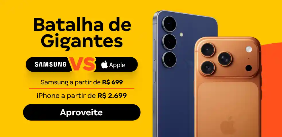 ANIVERSÀRIO BUSCAPÉ - SAMSUNG VS IPHONE